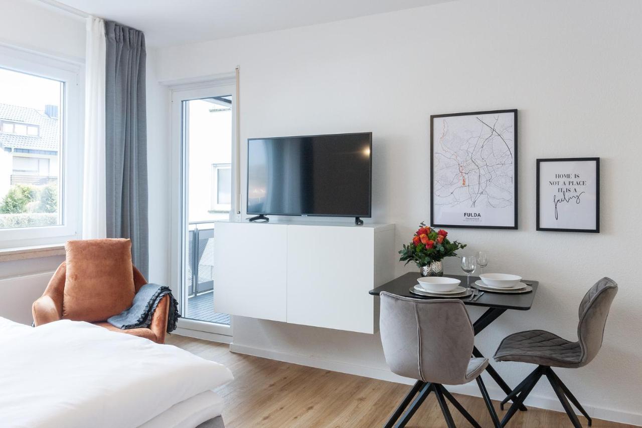 Modernes Apartment Liobablick Nr1 Fewo Fulda Petersberg بيترسبرغ المظهر الخارجي الصورة