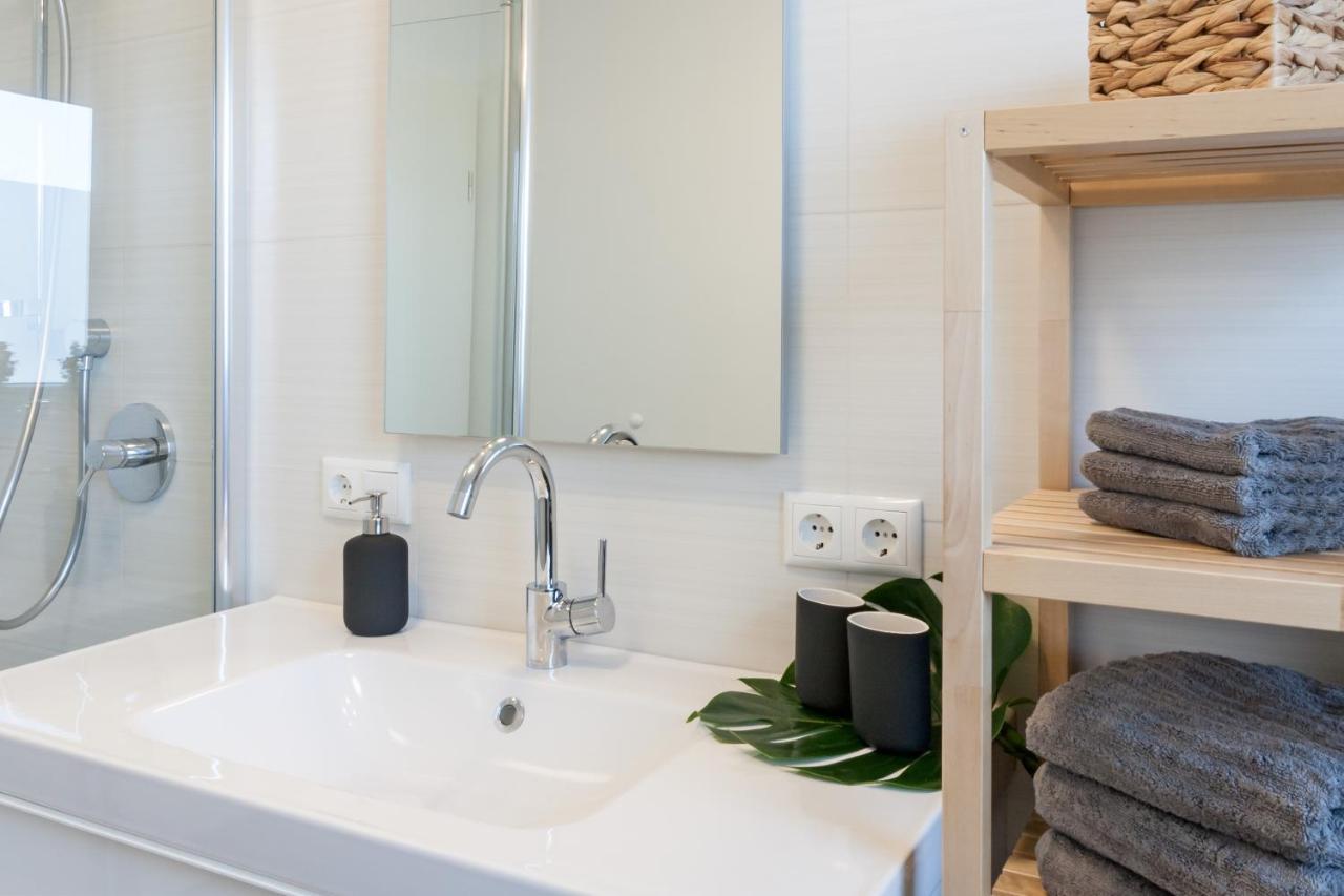 Modernes Apartment Liobablick Nr1 Fewo Fulda Petersberg بيترسبرغ المظهر الخارجي الصورة